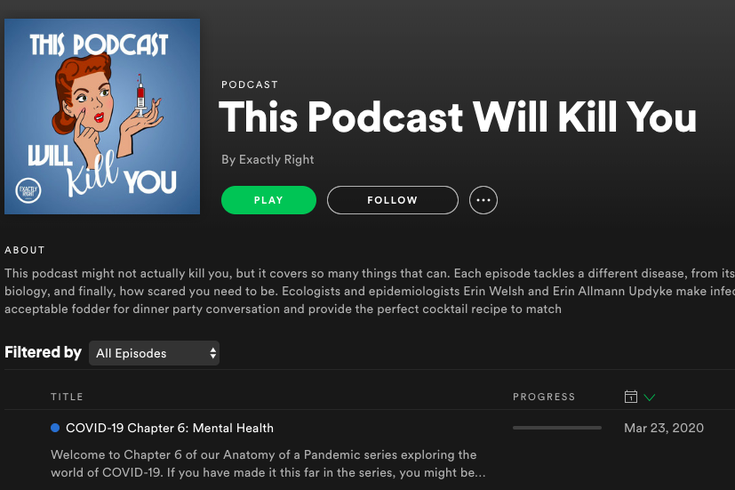 This Podcast Will Kill You has new series on COVID-19