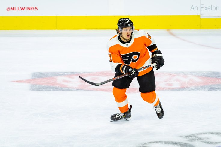 Carroll - Philadelphia Flyers Travis Konecny