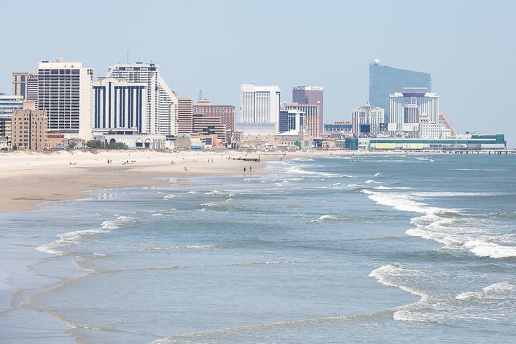 Atlantic City Skyline Shot