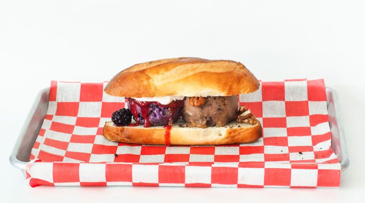 Weckerly's Ice Cream Hoagie