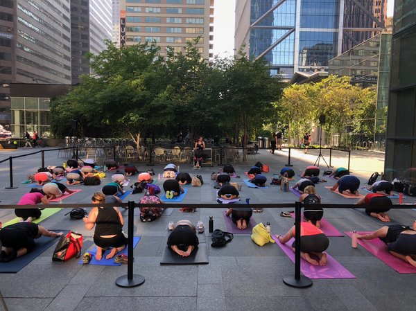 Take a free barre class at the Comcast Center in June and July