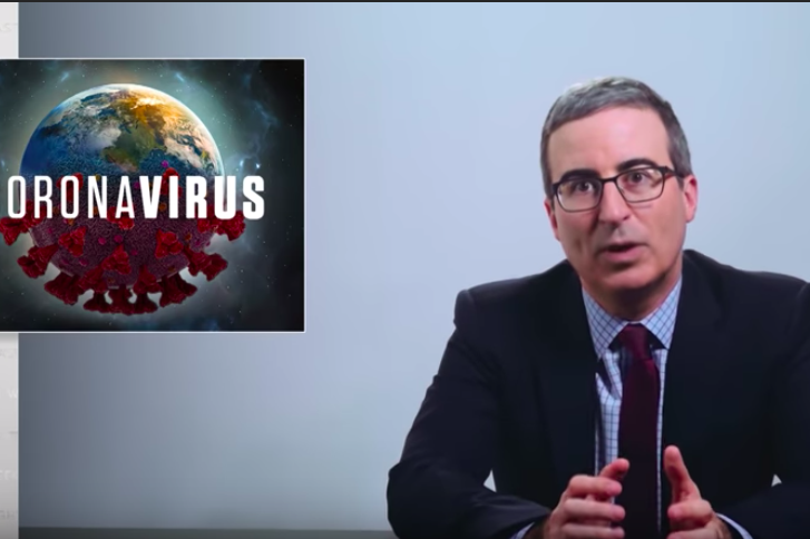 John Oliver President Trump Coronavirus