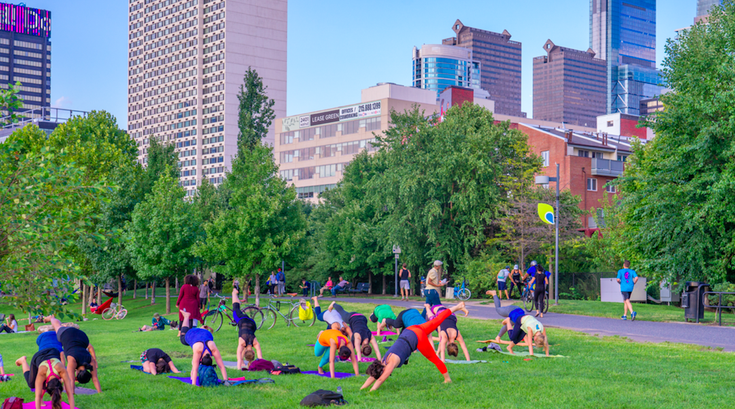 Yoga on the Banks