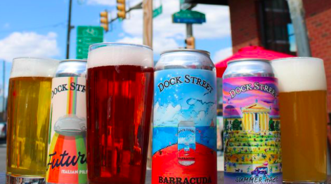 Dock Street free beer
