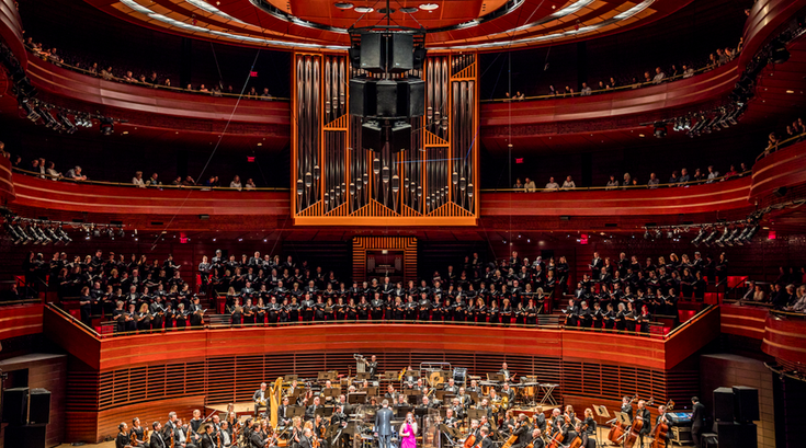 Philly POPS on stage at the Kimmel Center