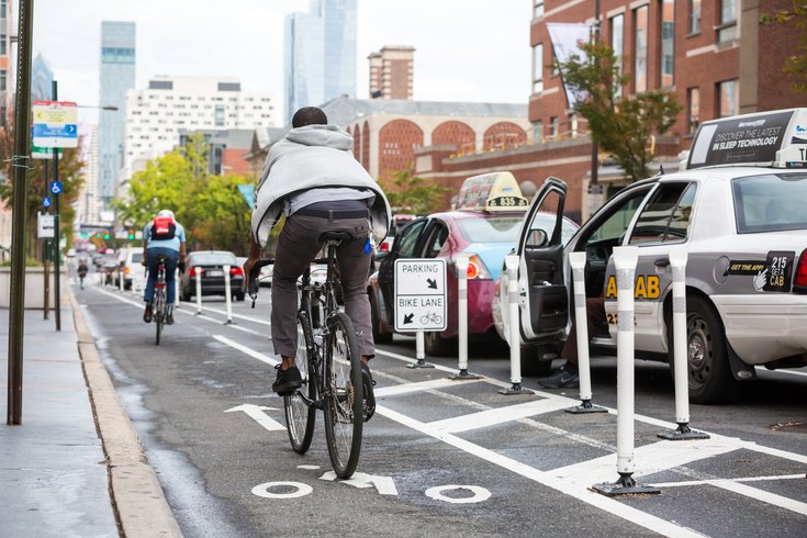 protected bicycle lanes