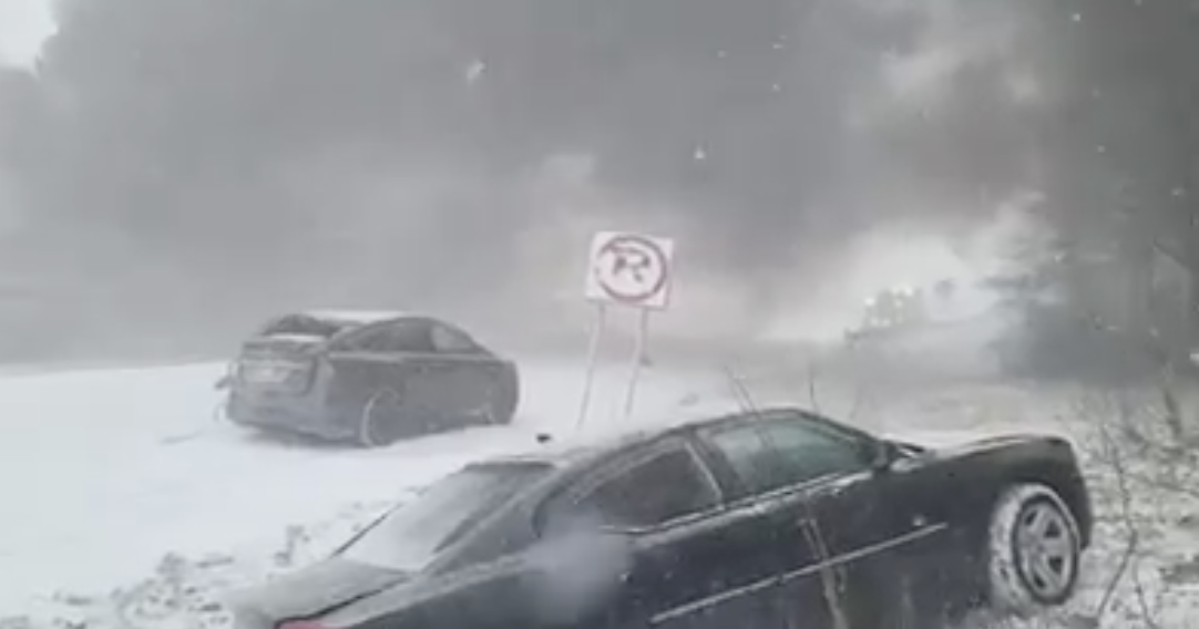 Pennsylvania crash on I-81: Video shows a burning scene in the middle of snowstorms