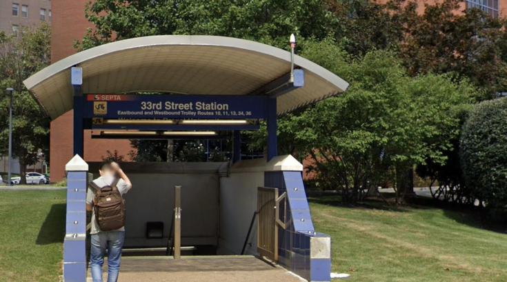 33rd street station trolley