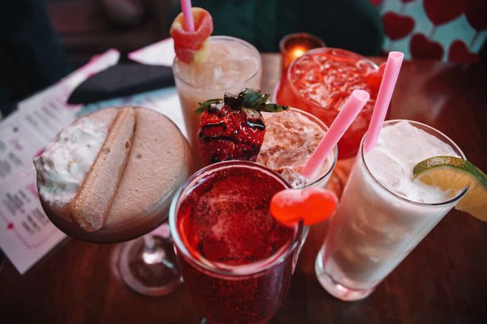 Valentines Day Drink Pink Elephant