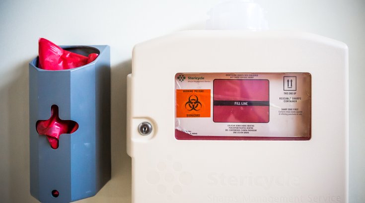 Hazardous Waste Disposal at Hospital