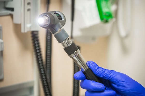 Medical equipment in doctor office