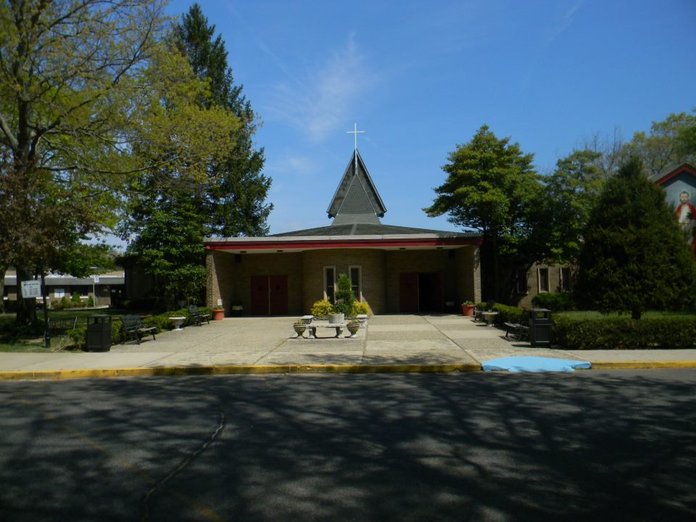 Satan Rules Graffiti Sprayed On Sign Of New Jersey Catholic Church Phillyvoice