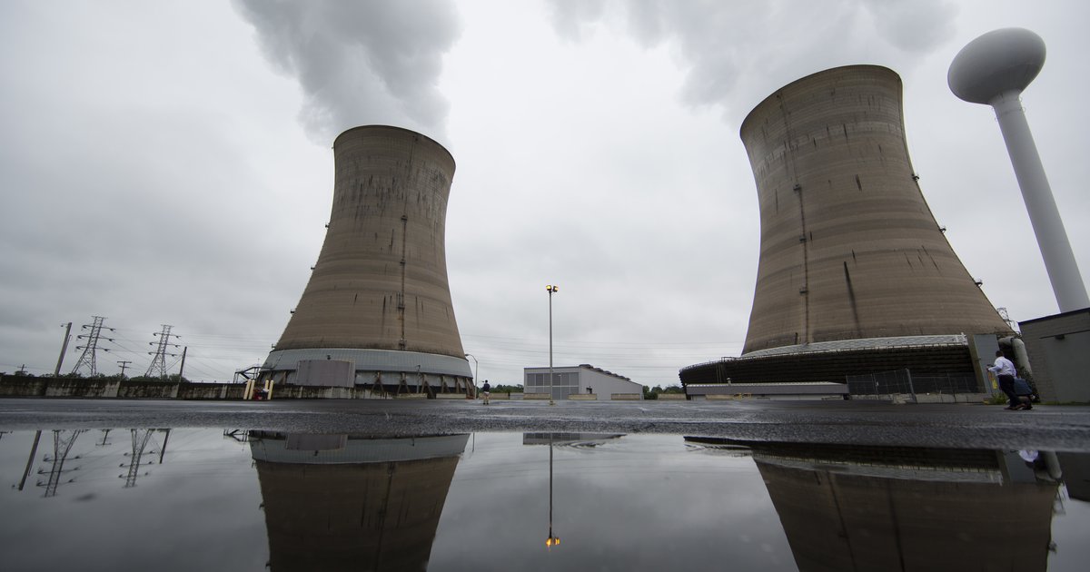 Three Mile Island, the site of the worst nuclear accident in U.S ...