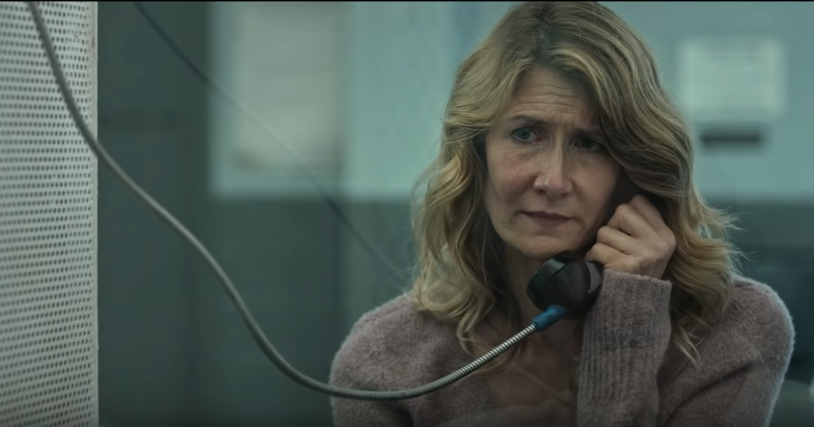 Laura Dern tries to prove the innocence of a convicted murderer in