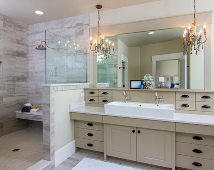 5 Glamorous Ways With Mini Chandeliers, Mini Chandeliers For Bathrooms
