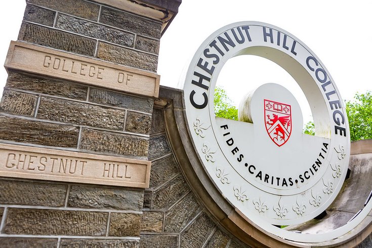 Chestnut Hill College Entrance