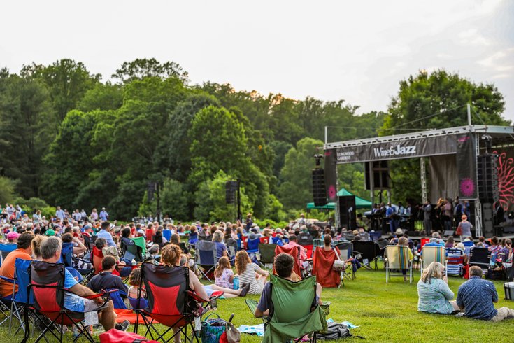 Wine Jazz Festival Longwood Gardens