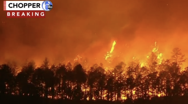New Jersey Wildfire