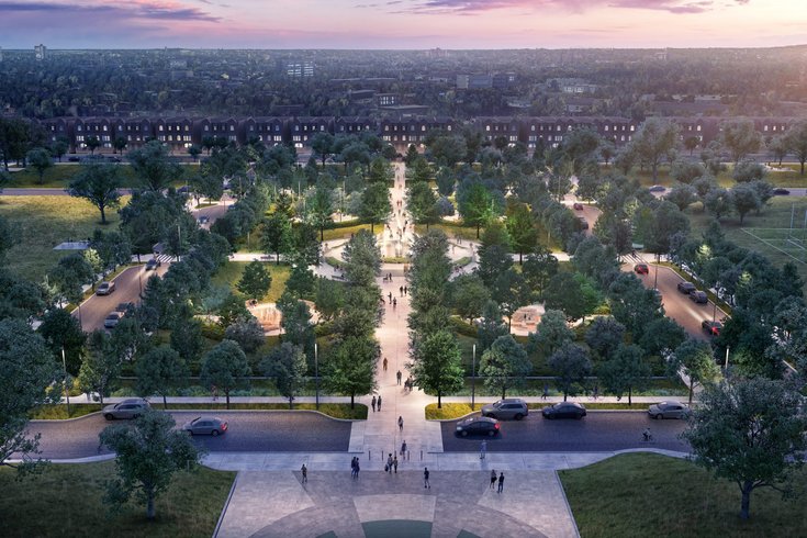 Fairmount Park Fountain