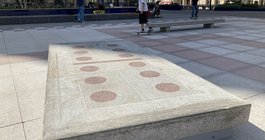 Paine Plaza Skateboarding