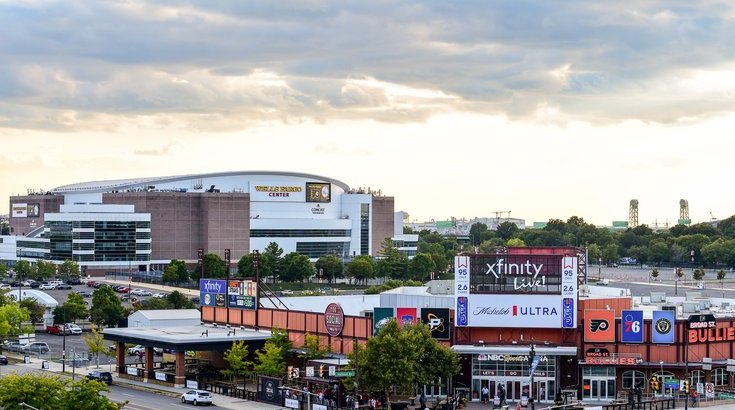 Sixers Flyers Arena