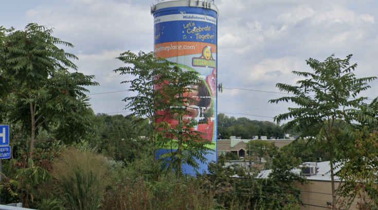 Sesame Place Water Tower