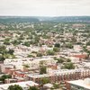 Aerial view of North Philly