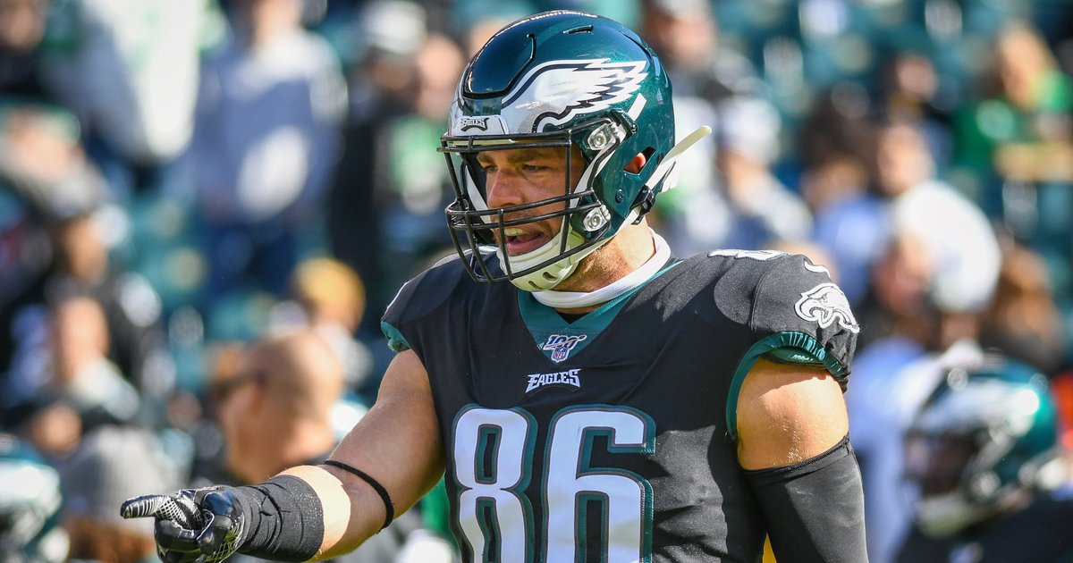 EAGLES MAY HAVE TO BEAT THE GIANTS WITHOUT ZACH ERTZ!