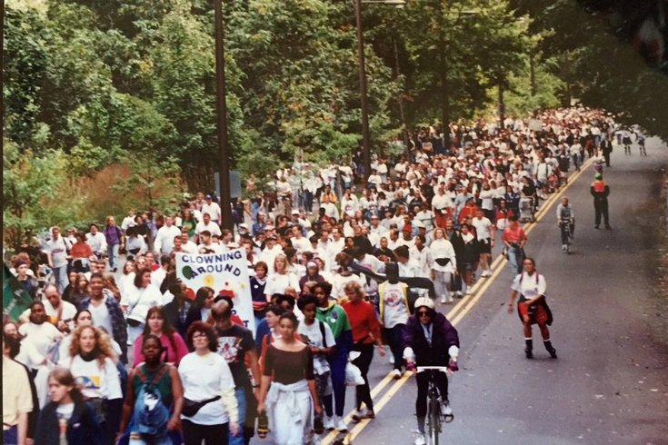 aids walk philly 1994