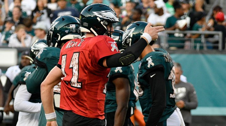 Carson Wentz 2 - Philadelphia Eagles Training Camp Linc