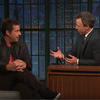 Adam Sandler talks returning to 'Saturday Night Live' with Seth Meyers
