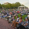 Crowds at Wiggins Park