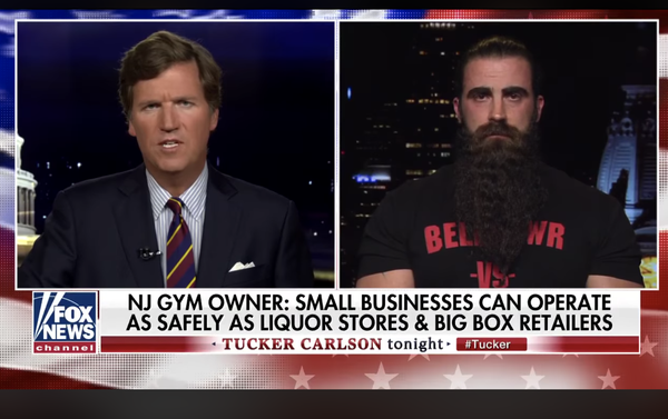 Atilis Gym Tucker Carlson