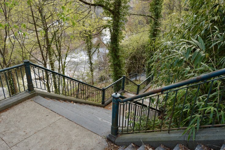 100 Steps Wissahickon Paint