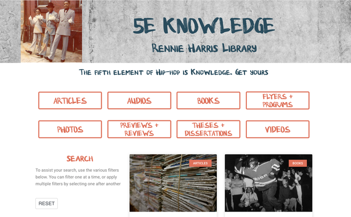 Rennie Harris website