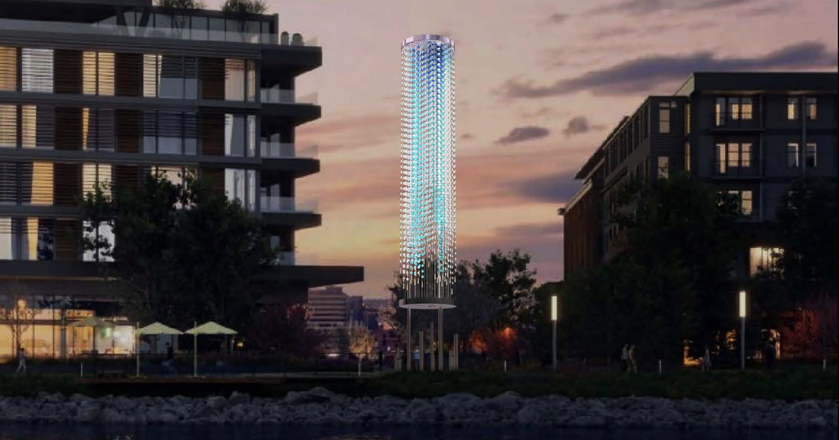 Shining, 60-foot-tall sculpture proposed along Delaware River at soon-to-be-built Northern Liberties apartments