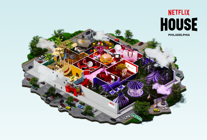Netflix House Map
