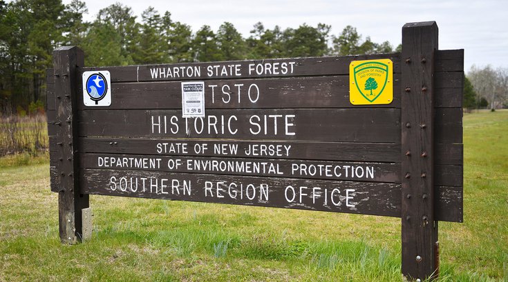 Wharton State Forest fire