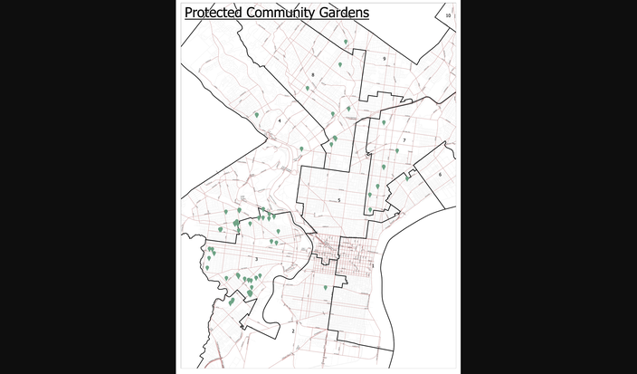 Community Gardens Map
