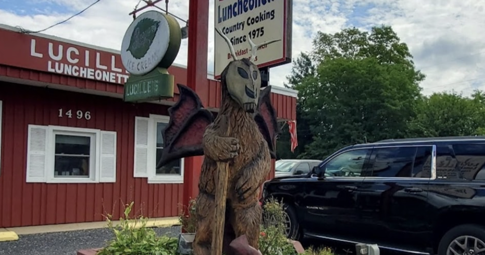 Jersey Devil statue stolen from Ocean County restaurant Lucille's Luncheonette, owners say - Vimarsana News
