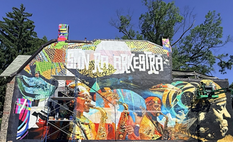 Sun Ra Arkestra Mural