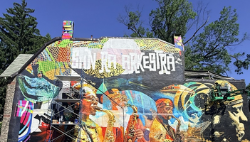 Sun Ra Arkestra Mural