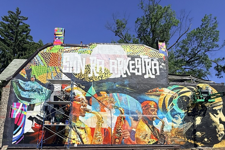 Sun Ra Arkestra Mural
