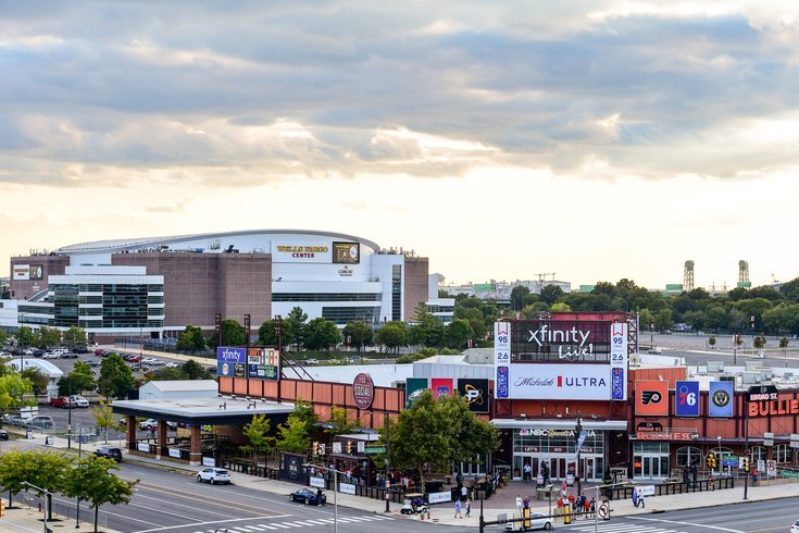 Sixers Flyers Arena