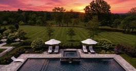 6 Tines Field Path - Pool Sunset