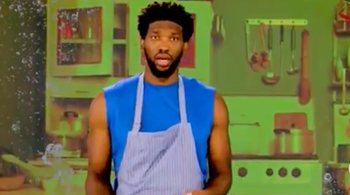 Joel Embiid Shirley Temple Making Show