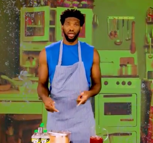 Joel Embiid Shirley Temple Making Show