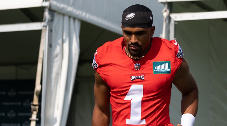 072623 Eagles Practice Jalen Hurts 2