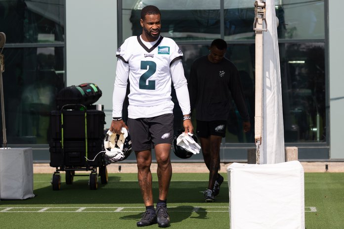 Eagles' Darius Slay eager to meet Sean Desai, help his transition – NBC  Sports Philadelphia