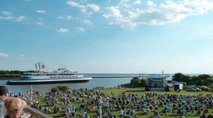 Cape May Ferry Terminal Green